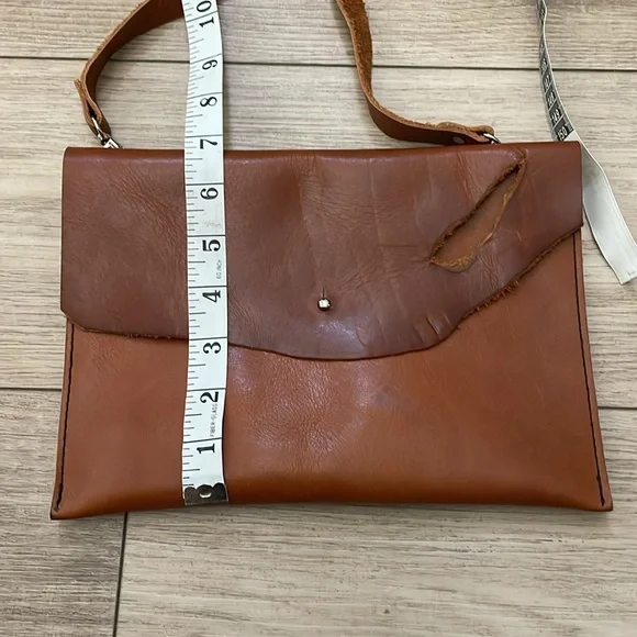 Brown Leather Unisex Bag - Picture 6 of 6